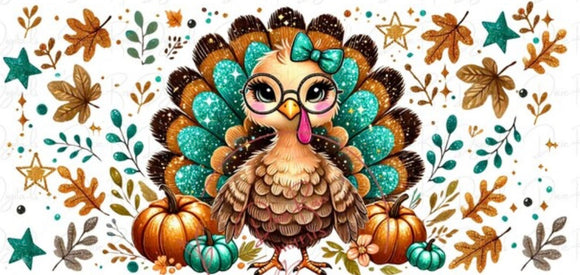 Teal turkey wrap for sale