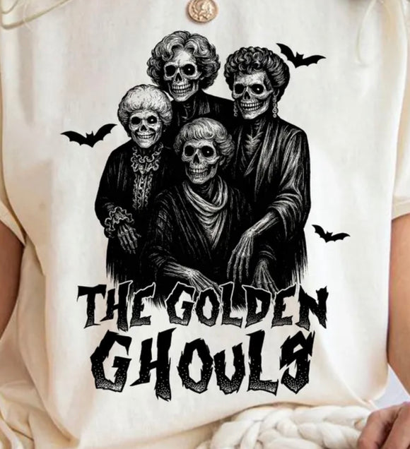 Golden Ghouls print for sale