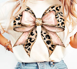 Leopard bow (must also add a shirt)