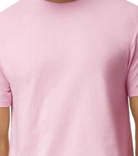 Light pink short sleeve unisex tshirt