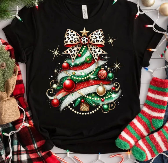 Glitter Christmas tree (must also add a shirt)