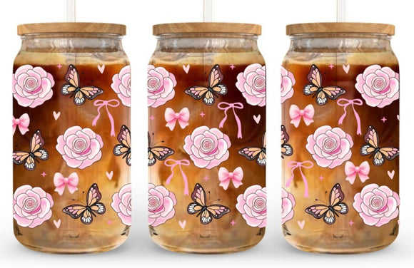 Roses and butterflies wrap for sale