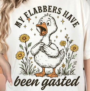 Flabbers gasted (must also add a shirt)