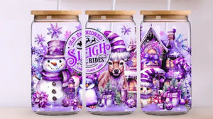 Purple sleigh rides wraps for sale