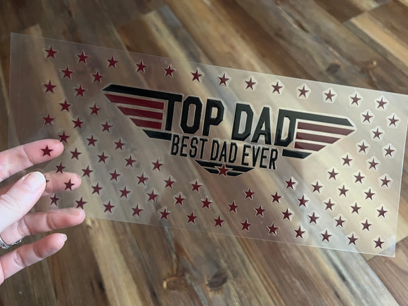 Top Dad wrapped cup