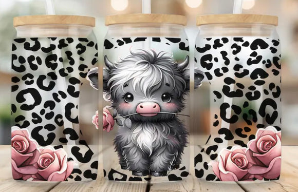 Cow and roses (must also add a cup)