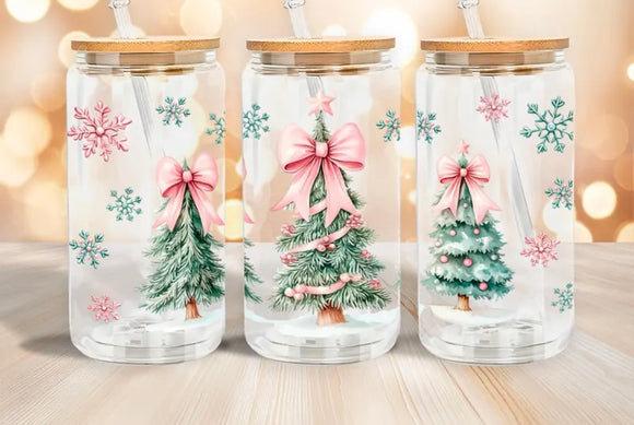 Pretty Christmas trees  (must also add a cup)