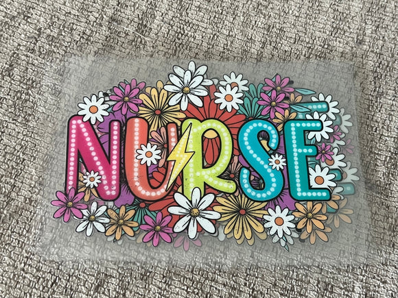 Nurse decal  (must also add cup)