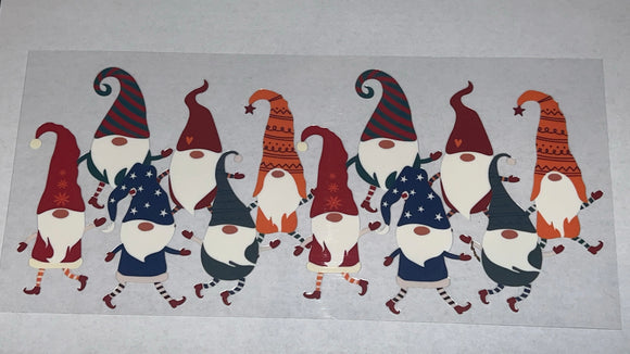 Dancing gnomes (must also add a cup)