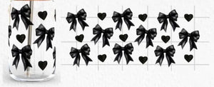 Black bows (must also add a cup)