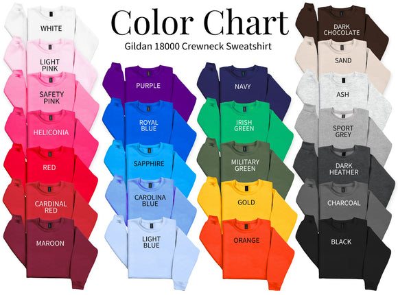 Unisex Crew neck sweatshirts