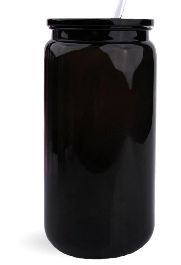 Black stainless steel 16oz Libbey