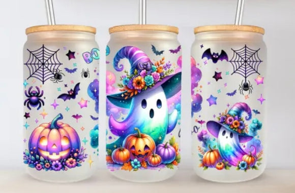 Colorful ghost (must also add a cup)