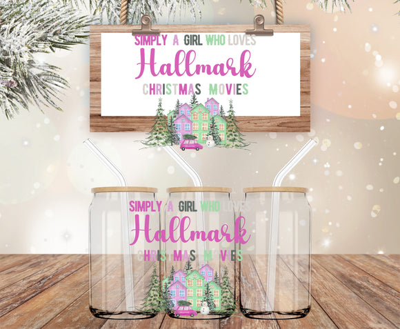 Hallmark movies decal  (must also add a cup)