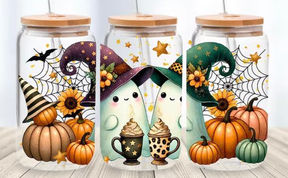 Fall ghosts wrap for sale