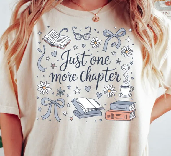 Just one more chapter (must also add a shirt)