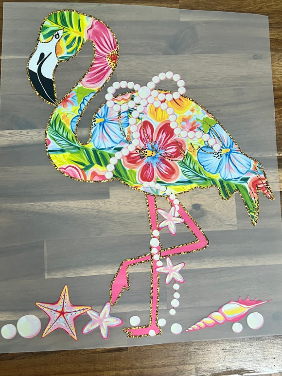 Summer flamingo (must also add a shirt)