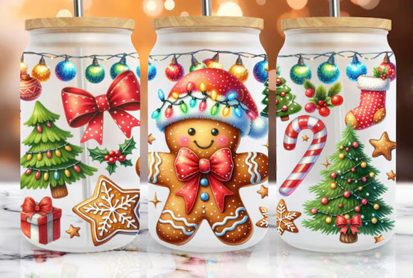 Gingerbread man wrap for sale