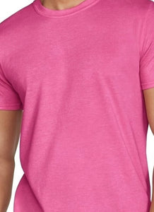 Heather heliconia short sleeve unisex tshirt