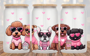 Valentine pups (must also add a cup)