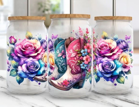 Country boots (must also add a cup)