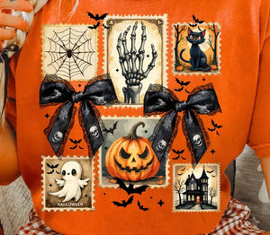 Halloween stamps (must also add a shirt)