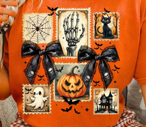 Halloween stamps (must also add a shirt)