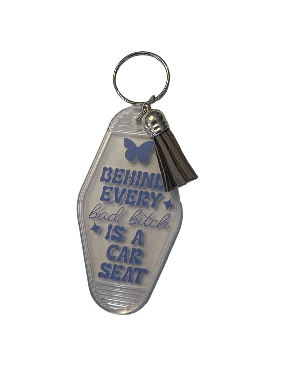 Behind every mom keychain