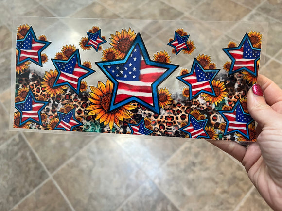 Patriotic Stars  (must also add cup)