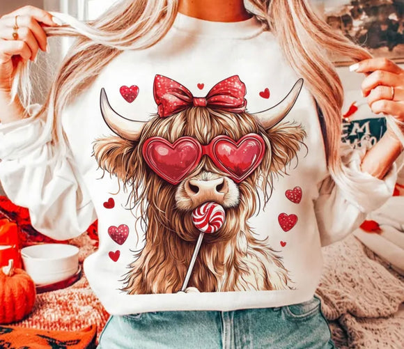 Valentines cow (must also add a shirt)