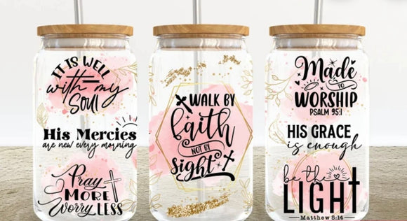 Faith affirmations (must also add a cup)