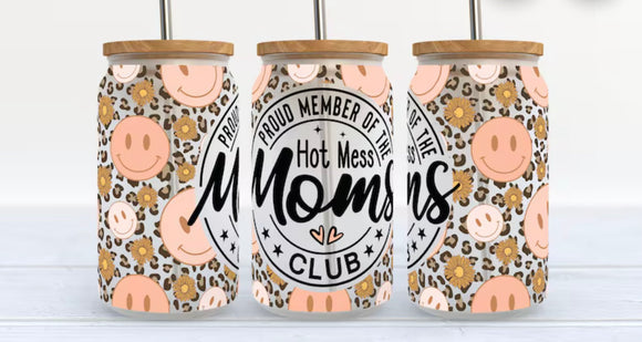 Hot mess moms (must also add a cup)