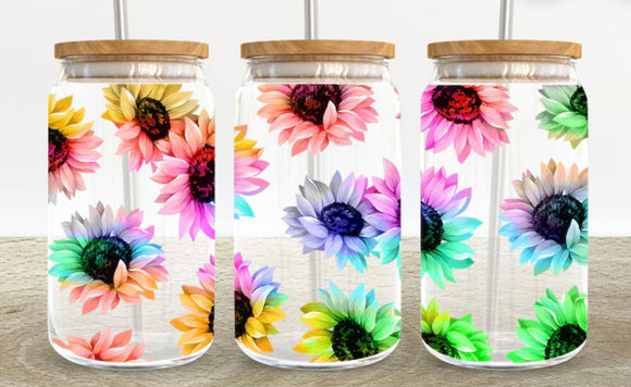 Colorful sunflowers wrap for sale