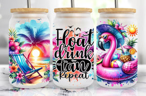 Float drink tan repeat (must also add a cup)