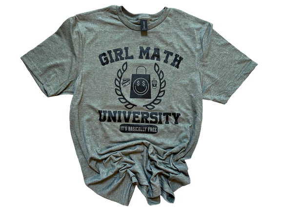 Girl math tee