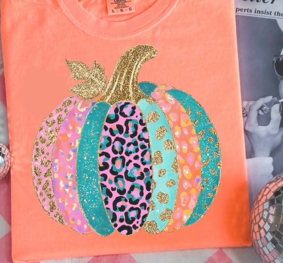 Leopard pumpkin print for sale