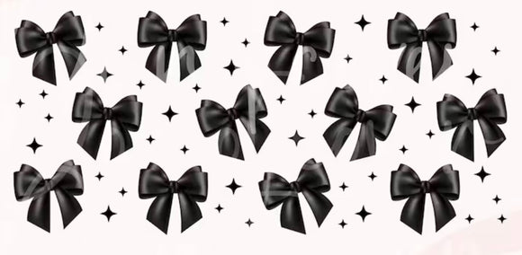 Black bows (must also add a cup)