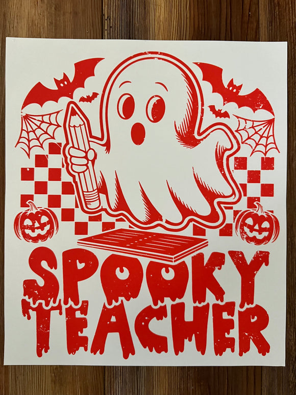 Spooky teacher orange (must also add a shirt)