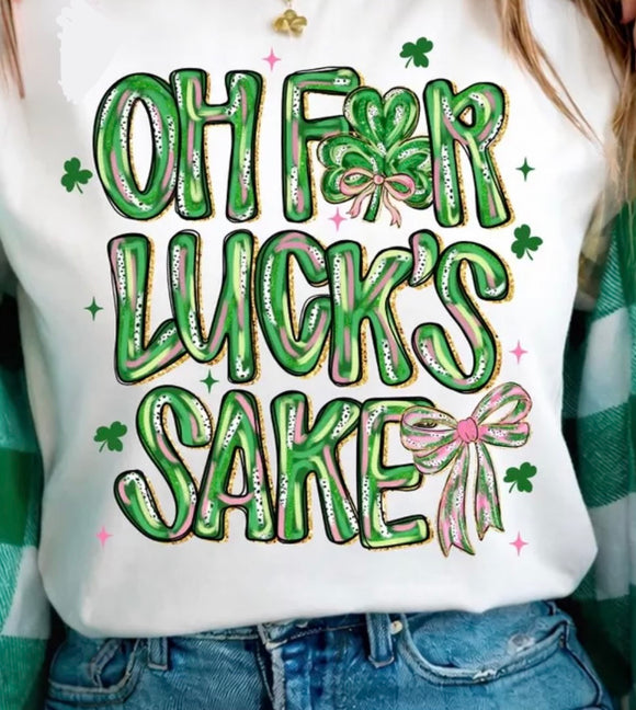 Lucks sake print for sale – Honey and Hope