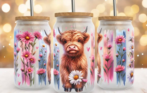 Highland cow (must also add a cup)