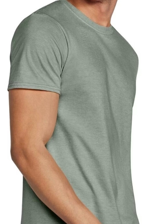 Heather military short sleeve unisex tshirt