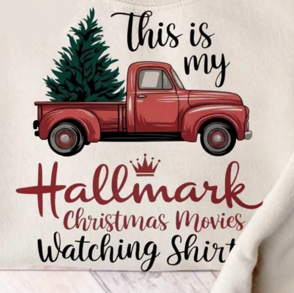 Hallmark Christmas movies print for sale