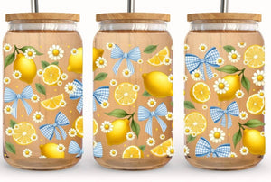 Lemons and bows wrap for sale