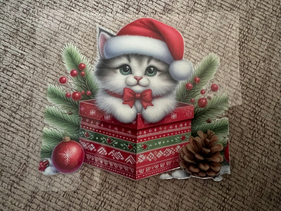 Christmas kitty (must also add a cup)