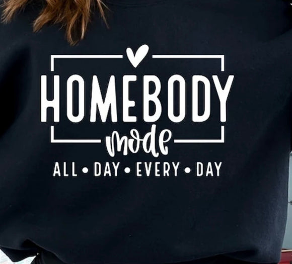 Homebody mode print for sale
