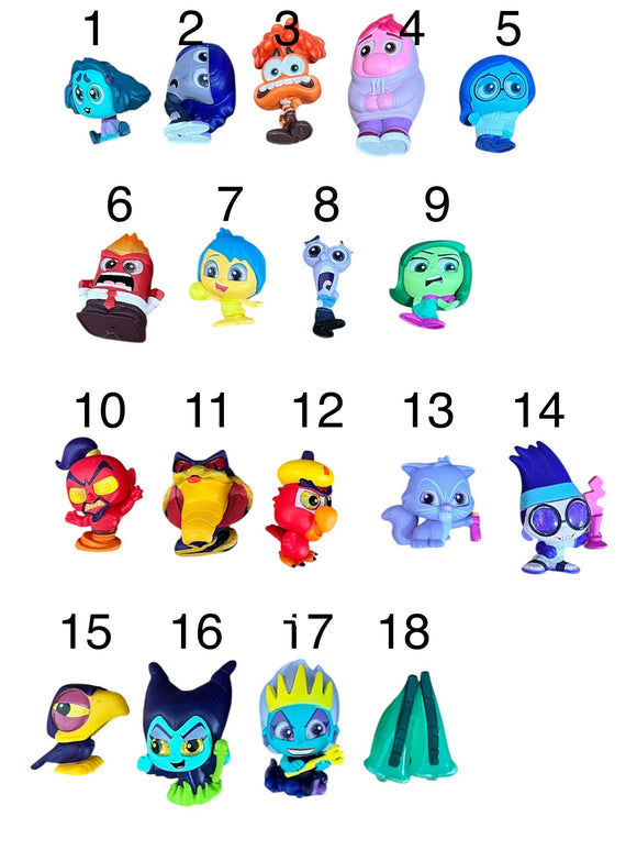 Doorables inside out and villains
