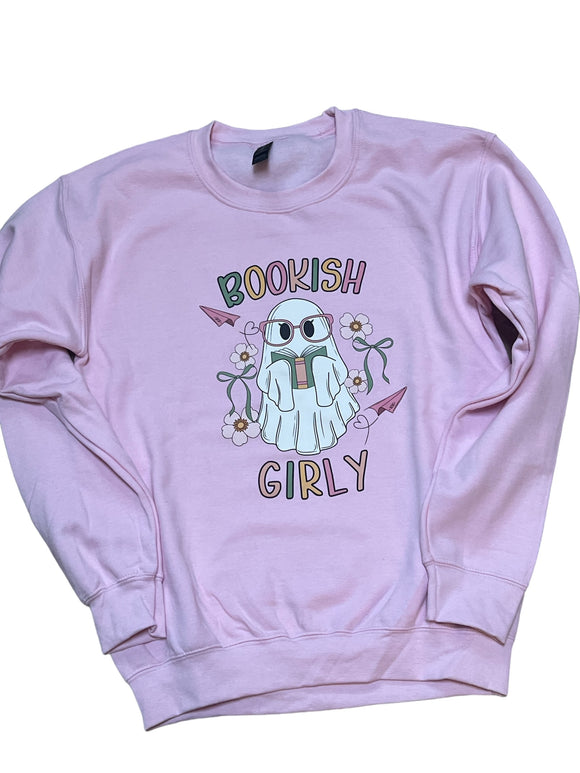 Bookish girly crewneck