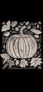 Tan pumpkin print for sale