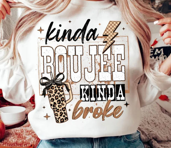 Kinda boujee print for sale