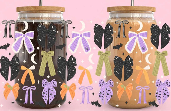 Halloween bows (must also add a cup)